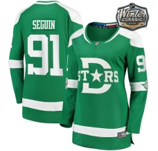 Miesten Dallas Stars Tyler Seguin 91 Pelipaita 2020 Winter Classic Patch Vihreä Authentic