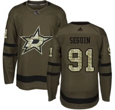 Miesten Dallas Stars Tyler Seguin 91 Pelipaita Camo Green Authentic