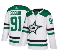 Miesten Dallas Stars Tyler Seguin 91 Pelipaita Valkoinen Authentic