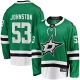 Miesten Dallas Stars Wyatt Johnston 53 Pelipaita Vihreä Breakaway Koti