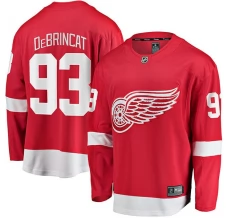 Miesten Detroit Red Wings Alex DeBrincat 93 Pelipaita Punainen Premier Breakaway Koti
