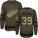 Miesten Detroit Red Wings Anthony Mantha 39 Pelipaita Camo Green Authentic