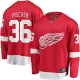 Miesten Detroit Red Wings Christian Fischer 36 Pelipaita Punainen Breakaway Koti