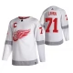 Miesten Detroit Red Wings Dylan Larkin 71 Pelipaita 2020-21 Reverse Retro Valkoinen Authentic