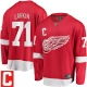 Miesten Detroit Red Wings Dylan Larkin 71 Pelipaita Captain Patch Punainen Breakaway Koti