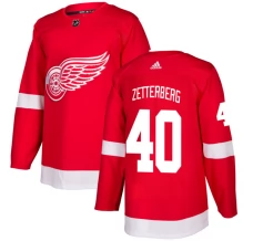 Miesten Detroit Red Wings Henrik Zetterberg 40 Pelipaita Punainen Authentic