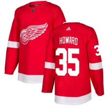 Miesten Detroit Red Wings Jimmy Howard 35 Pelipaita Punainen Authentic