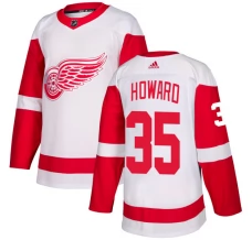 Miesten Detroit Red Wings Jimmy Howard 35 Pelipaita Valkoinen Authentic