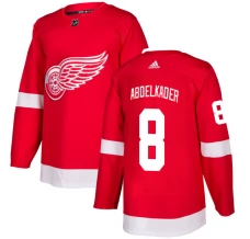 Miesten Detroit Red Wings Justin Abdelkader 8 Pelipaita Punainen Authentic