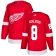 Miesten Detroit Red Wings Justin Abdelkader 8 Pelipaita Punainen Authentic