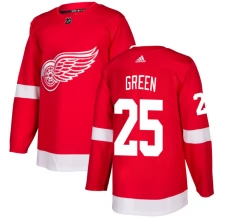 Miesten Detroit Red Wings Mike Green 25 Pelipaita Punainen Authentic