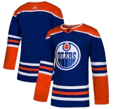 Miesten Edmonton Oilers Blank Pelipaita 2018-19 Royal Authentic