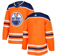 Miesten Edmonton Oilers Blank Pelipaita Oranssi Authentic
