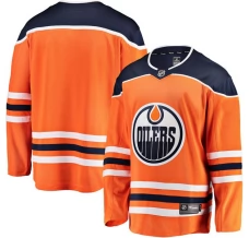Miesten Edmonton Oilers Blank Pelipaita Oranssi Breakaway Koti