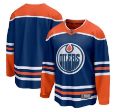 Miesten Edmonton Oilers Blank Pelipaita Royal Breakaway Koti