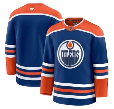 Miesten Edmonton Oilers Blank Pelipaita Royal Premium Koti