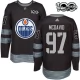 Miesten Edmonton Oilers Connor McDavid 97 Pelipaita 1917-2017 100th Anniversary Patch Musta Authentic