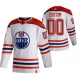 Miesten Edmonton Oilers Custom Pelipaita 2020-21 Reverse Retro Valkoinen Authentic