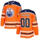 Miesten Edmonton Oilers Custom Pelipaita Oranssi Authentic