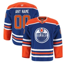 Miesten Edmonton Oilers Custom Pelipaita Royal Authentic Pro Koti