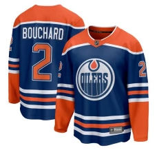 Miesten Edmonton Oilers Evan Bouchard 2 Pelipaita Royal Breakaway Koti
