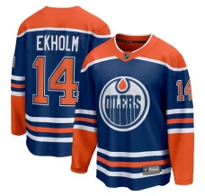 Miesten Edmonton Oilers Mattias Ekholm 14 Pelipaita Royal Breakaway Koti