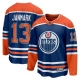 Miesten Edmonton Oilers Mattias Janmark 13 Pelipaita Royal Breakaway Koti