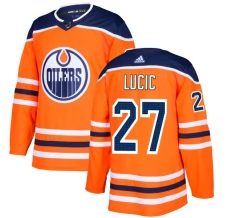 Miesten Edmonton Oilers Milan Lucic 27 Pelipaita Oranssi Authentic