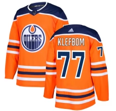 Miesten Edmonton Oilers Oscar Klefbom 77 Pelipaita Oranssi Authentic