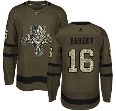 Miesten Florida Panthers Aleksander Barkov 16 Pelipaita Camo Green Authentic