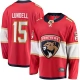 Miesten Florida Panthers Anton Lundell 15 Pelipaita Punainen Breakaway Koti