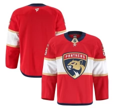 Miesten Florida Panthers Blank Pelipaita Punainen Authentic Pro Koti