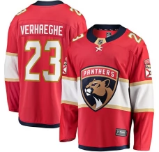 Miesten Florida Panthers Carter Verhaeghe 23 Pelipaita Punainen Breakaway Koti