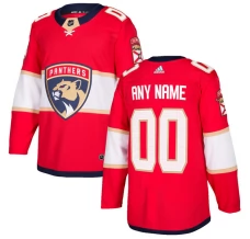 Miesten Florida Panthers Custom Pelipaita Punainen Authentic
