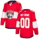 Miesten Florida Panthers Custom Pelipaita Punainen Authentic