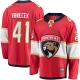 Miesten Florida Panthers Vitek Vanecek 41 Pelipaita Punainen Breakaway Koti