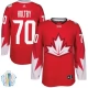 Miesten Kanada Braden Holtby 70 Pelipaita 2016 World Cup of Hockey Punainen Authentic