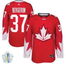 Miesten Kanada Patrice Bergeron 37 Pelipaita 2016 World Cup of Hockey Punainen Authentic