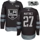 Miesten Los Angeles Kings Alec Martinez 27 Pelipaita 1917-2017 100th Anniversary Patch Musta Authentic