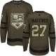 Miesten Los Angeles Kings Alec Martinez 27 Pelipaita Camo Green Authentic