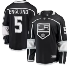 Miesten Los Angeles Kings Andreas Englund 5 Pelipaita Musta Premier Breakaway Koti