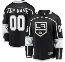 Miesten Los Angeles Kings Custom Pelipaita Musta Breakaway Koti