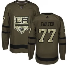 Miesten Los Angeles Kings Jeff Carter 77 Pelipaita Camo Green Authentic
