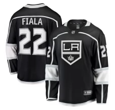 Miesten Los Angeles Kings Kevin Fiala 22 Pelipaita Musta Breakaway Koti