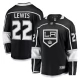 Miesten Los Angeles Kings Trevor Lewis 22 Pelipaita Musta Breakaway Koti