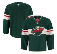 Miesten Minnesota Wild Blank Pelipaita Vihreä Authentic Pro Koti
