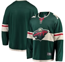 Miesten Minnesota Wild Blank Pelipaita Vihreä Breakaway Koti