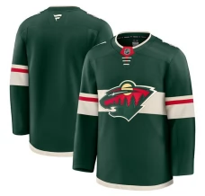 Miesten Minnesota Wild Blank Pelipaita Vihreä Premium Koti