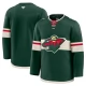 Miesten Minnesota Wild Blank Pelipaita Vihreä Premium Koti
