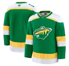 Miesten Minnesota Wild Blank Pelipaita Vihreä Premium Vaihtoehtoinen
